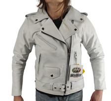 Veste En Cuir WinNet Avec