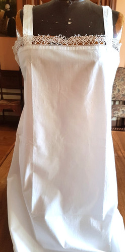 Chemise ancienne coton et - chemise, en