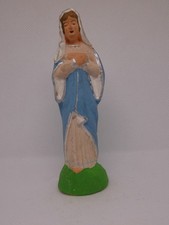 Santons de Provence E. RICARD - La Vierge Marie - hauteur 11 cm