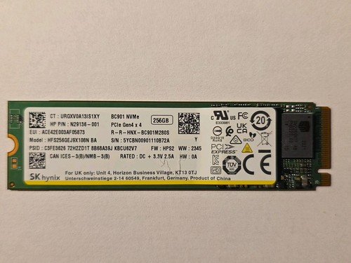 Hynix bc901 256go ssd nvme - bc901,