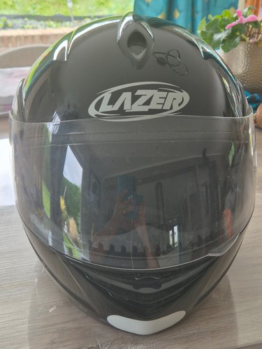 Casque moto lazer noir - casque,