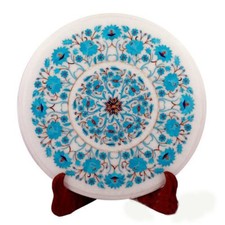 15 " Marbre Rond Côté Table