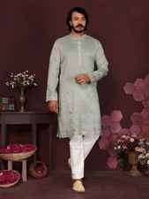 Indien Pure Coton Kurta Pyjama