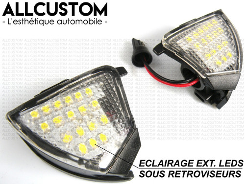 Led luz bajo espejos - led,