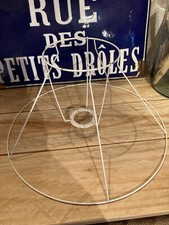 Armature, carcasse de lampe, rétro , vintage, stucture d'abat jour 1960/70