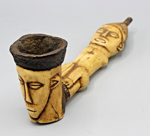 Ancienne pipe africaine - ancienne,