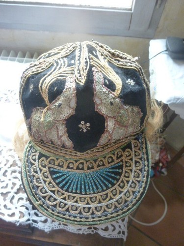 Casquette indou ancienne - casquette,