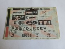 Ticket / billet   PSG -
