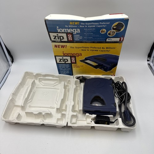 Iomega 250mb external parallel - 250mb,