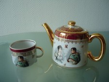 THEIERE TASSE PORCELAINE NAPOLEON JOSEPHINE