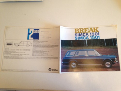 Ancien brochure dépliant - ancien,
