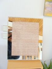 Cadre à poser vintage en miroir biseauté, 50's