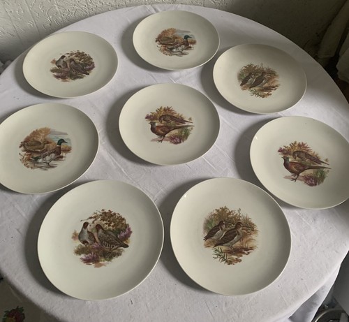 Assiettes plates decor - 8,