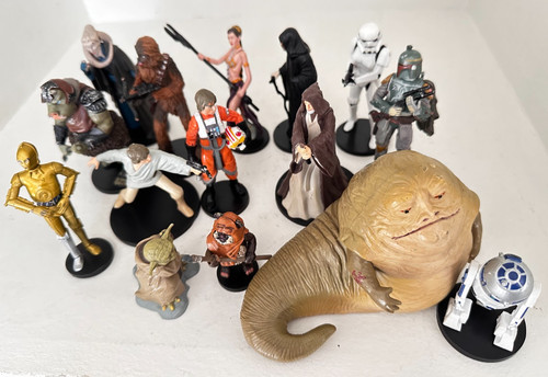 Star wars lot figurines - star,