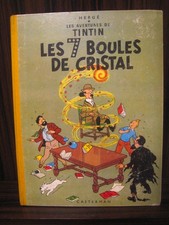 BD Tintin Les 7 boules de