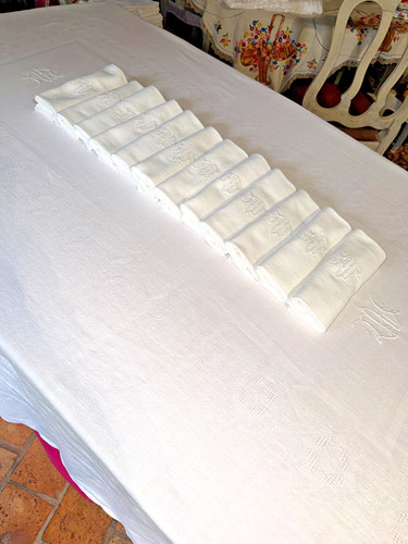 Service table coton - service,