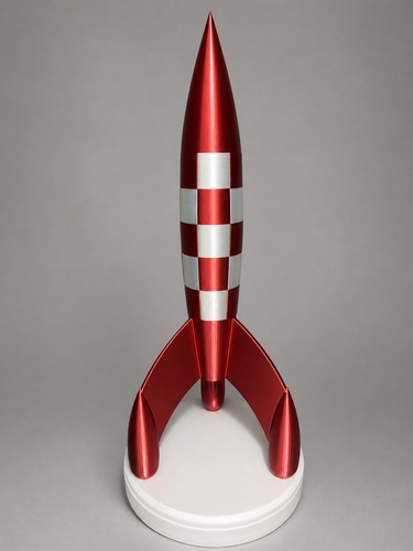 Fusée décorative 50cm pop - ,
