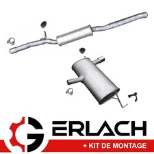 Echappement silencieux pour