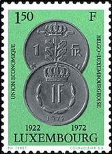 Timbre Monnaies Luxembourg 795