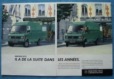 Publicité Papier - Véhicule Utilitaire Mercedes 307 D De 1987
