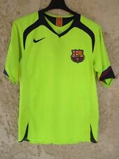 Maillot F.C BARCELONE BARCELONA 2006 vintage Barça shirt camiseta NIKE jaune S