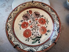 ANCIEN GRAND PLAT FAIENCE
