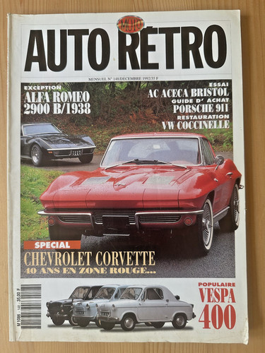 Auto rétro 148 - n°, *