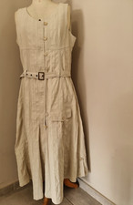 PAPRIKA : SUPERBE ROBE SAHARIENNE CARGO BEIGE MODELE KETTY