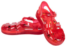 PAIRE DE SANDALE DE PLAGE ROUGE  21 / 22 / 23 CARS DISNEY NEUF CLAQUETTE ENFANT 