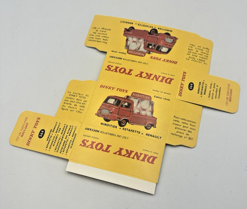 Boite repro vide - vide, pour
