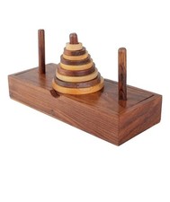 Jeu de puzzle en bois Tour de