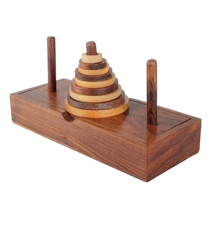 Jeu puzzle bois tour de - jeu,