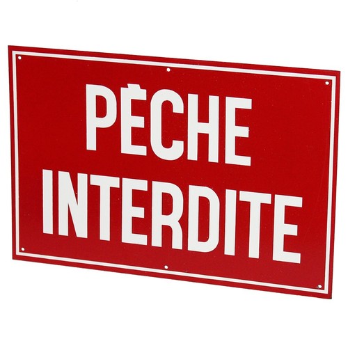 Plaque signalisation - plaque, de