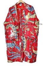 Veste Mi-Longue En Coton Pur