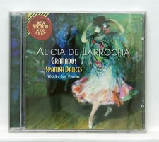 ALICIA DE LARROCHA - GRANADOS spanish dances RCA CD NM