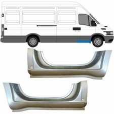 IVECO DAILY 1999-2006 Tole de reparation marchepied / Paire