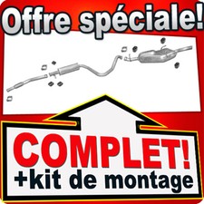 Ligne pot d'échappement pour SAAB 900 II 9-3 I 2.0 T Turbo +Tuyau Silencieux