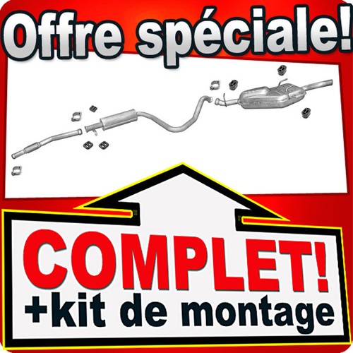 Ligne pot échappement pour - ligne,
