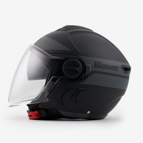 Casque moto jet blauer 01 - casque,