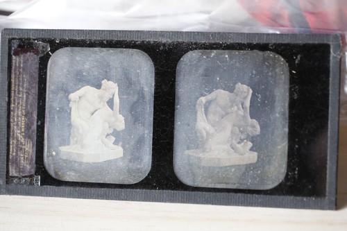 Daguerreotype stereo sculpture - daguerreotype,