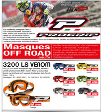 Lunettes/Masque Cross Progrip