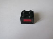 LEGO  REF :  08010 - TRAIN - LIGHT BRICK 12V BLACK - BRIQUE LUMINEUSE -  NOIR