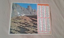 CALENDRIER ALMANACH DES PTT 1983 Oberthur Ardèche Saint Rémezé Moutons