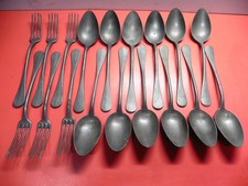 Lot 3 - 18 Anciens couverts du 19ème ( Etain ? )