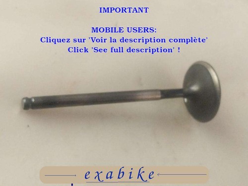 Soupape admission pour honda - pour,