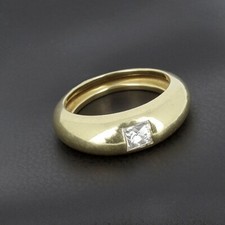 Bague jonc anglais en or jaune