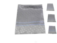 Écharpe En Soie Homme Grise