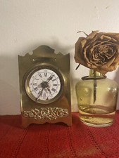 pendulette pendule d'officier Mécanisme A CoQ Laiton Et Émail