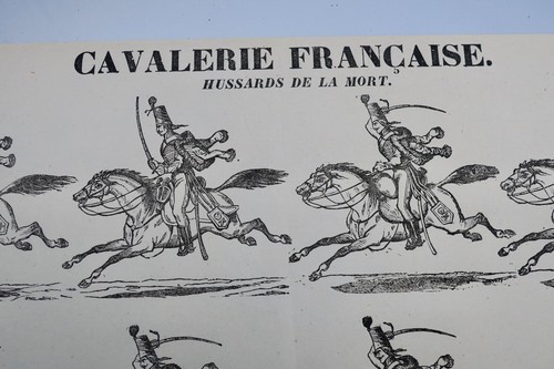 Cavalerie française hussard - française,