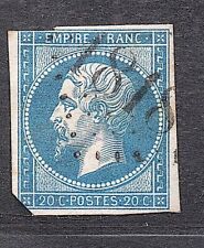 +  TRES RARE CACHET ESSAI LYON 1818 20C No14 / signe  / cote 500 E / MARQUAGE++